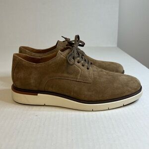 NWOB Allen Edmonds “Carson” Hybrid Lace-Up Derby Men’s 8.5D Tobacco Brown Suede